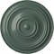 Ekena Millwork Traditional Ceiling Medallion (Fits Canopies up to 8 1/4"), 31 1/2"OD x 2 1/2"P, Cloud Burst CM31TRCBF - alternate 1
